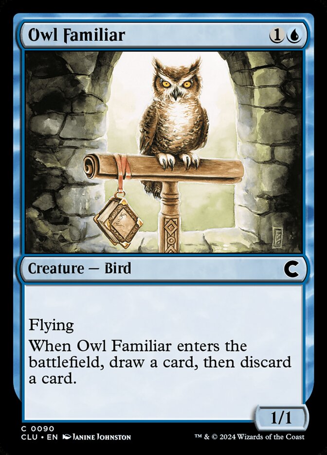 Owl Familiar, Ravnica: Clue Edition · 0090