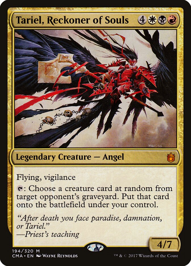 Tariel, Reckoner of Souls, Commander Anthology · 194/320