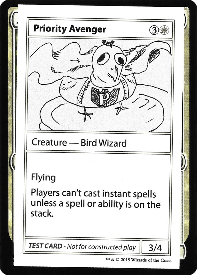 Priority Avenger, Mystery Booster Playtest Cards 2021 · 009/121