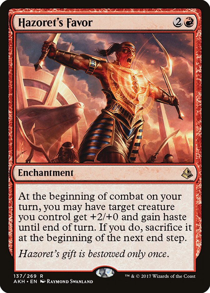 Hazoret's Favor, Amonkhet · 137/269