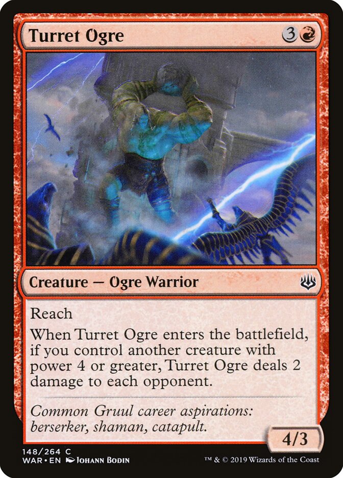 Turret Ogre, War of the Spark · 148/264