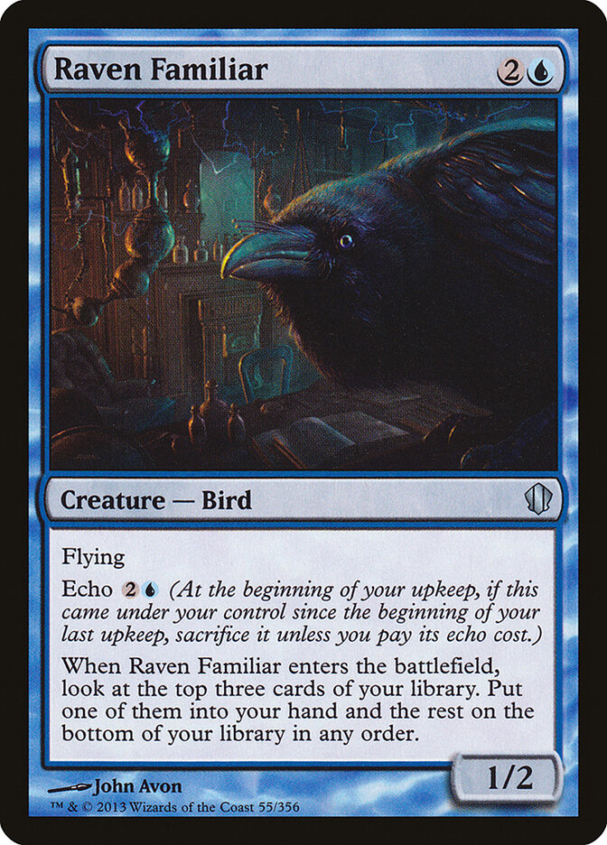 Raven Familiar, Commander 2013 · 55/356