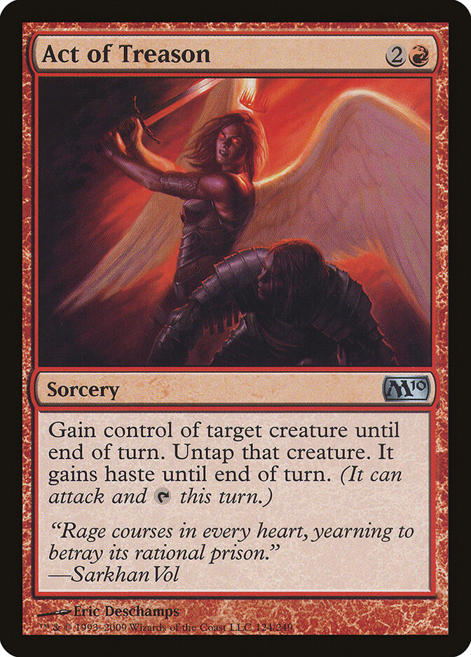Act of Treason, Magic 2010 · 124/249