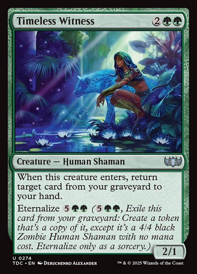 Timeless Witness, Tarkir: Dragonstorm Commander · 0274