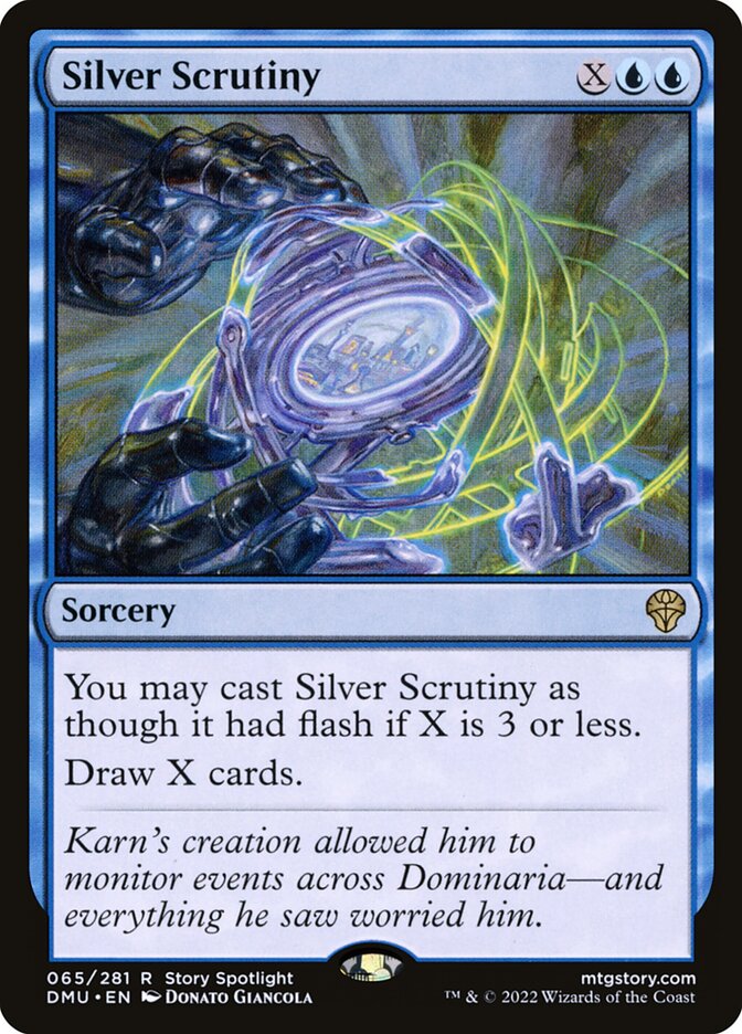 Silver Scrutiny, Dominaria United · 065/281