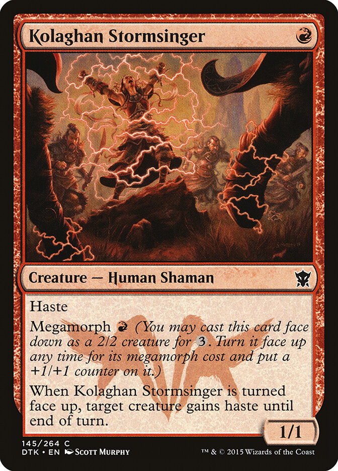 Kolaghan Stormsinger, Dragons of Tarkir · 145/264
