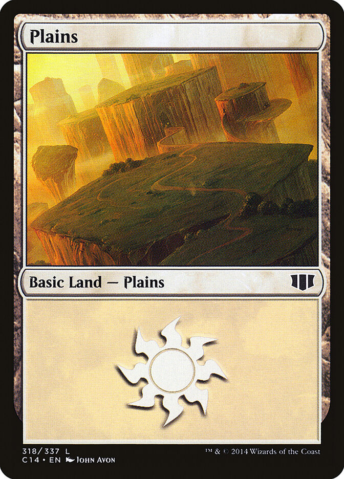 Plains, Commander 2014 · 318/337