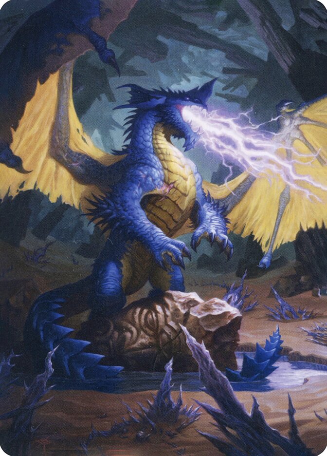 Blue Dragon // Blue Dragon, Adventures in the Forgotten Realms Art Series · 073