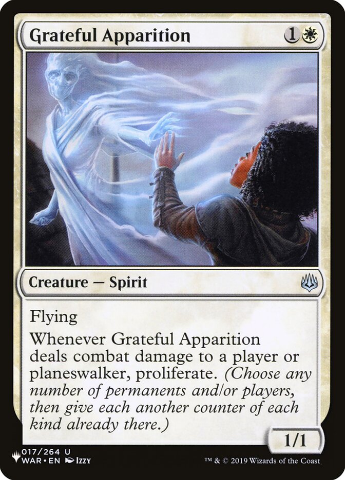 Grateful Apparition, The List · war-17