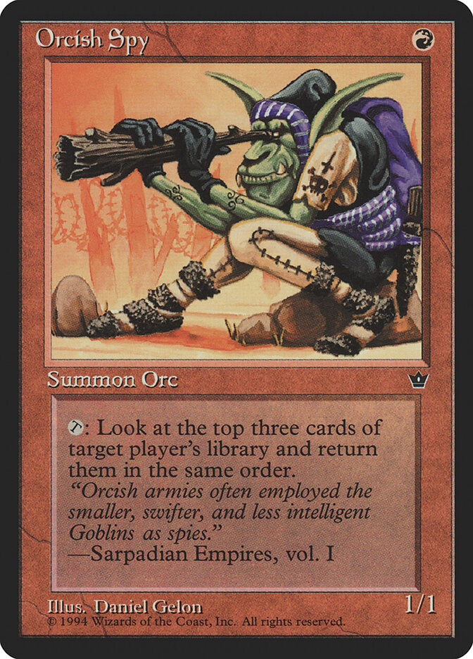 Orcish Spy, Fallen Empires · 61b