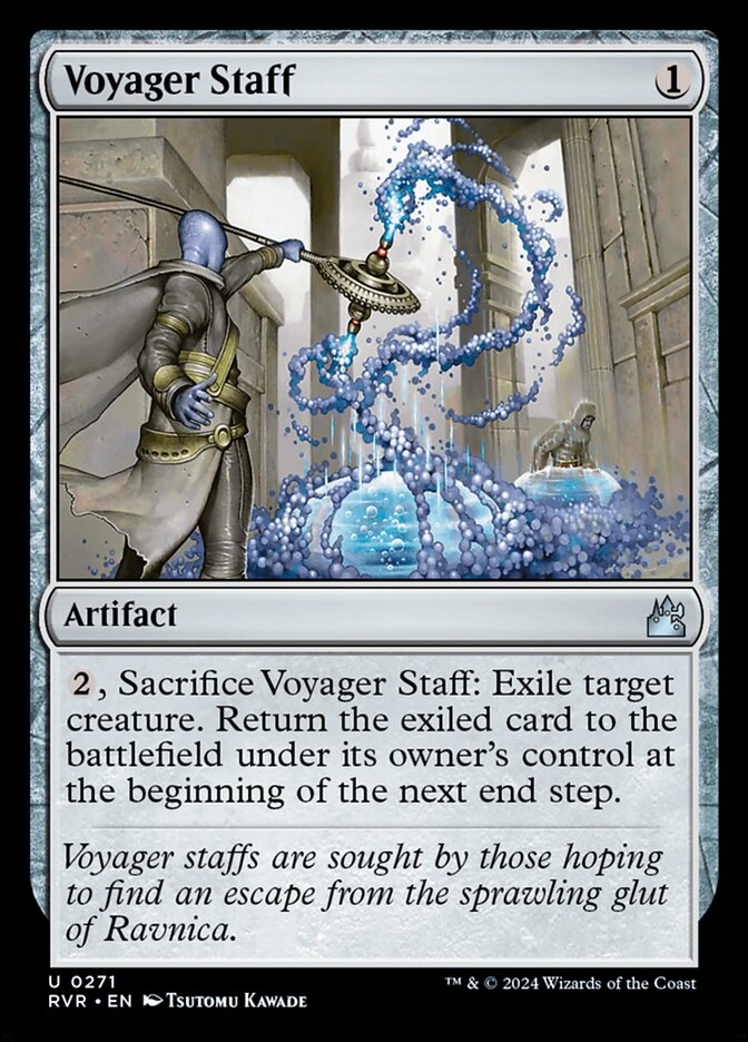 Voyager Staff, Ravnica Remastered · 0271