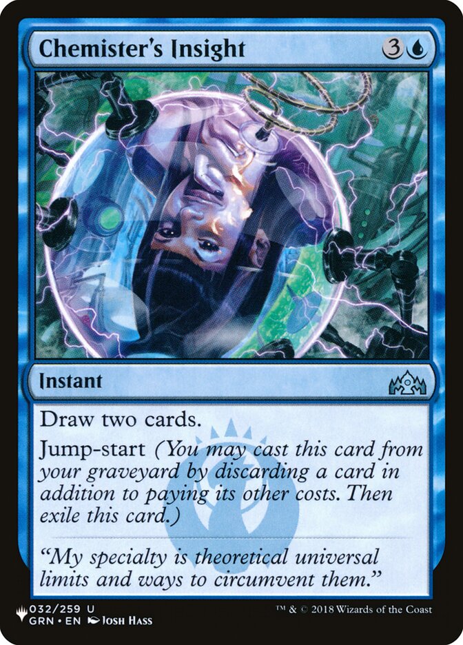 Chemister's Insight, The List · grn-32