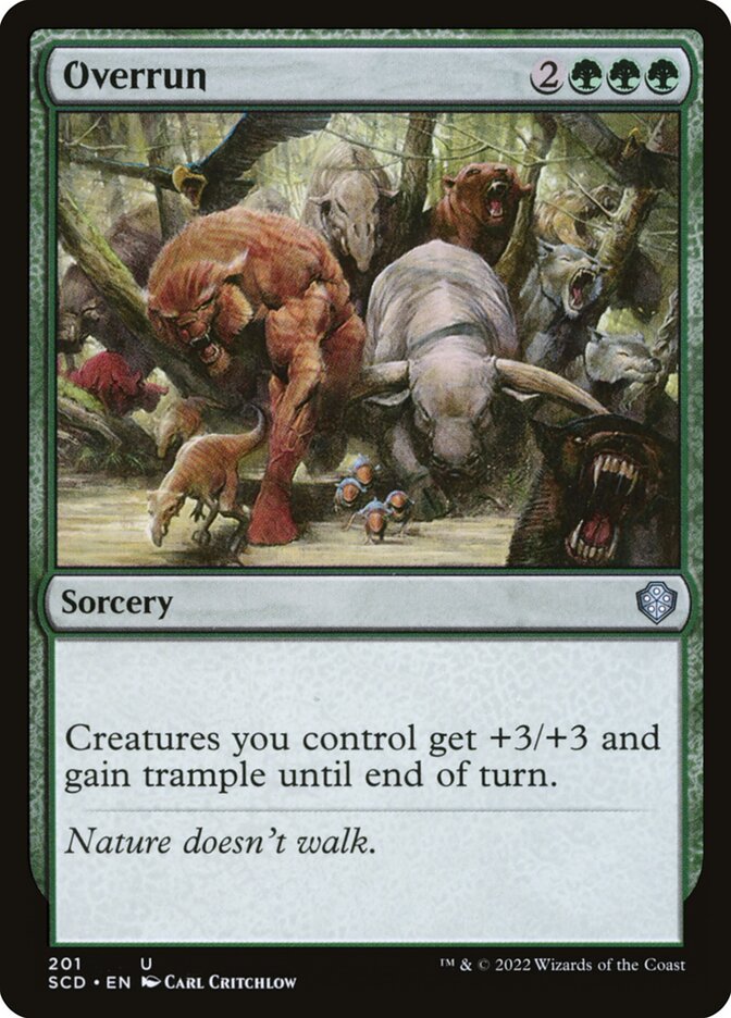 Overrun, Starter Commander Decks · 201