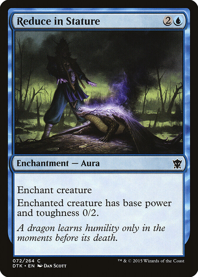 Reduce in Stature, Dragons of Tarkir · 072/264
