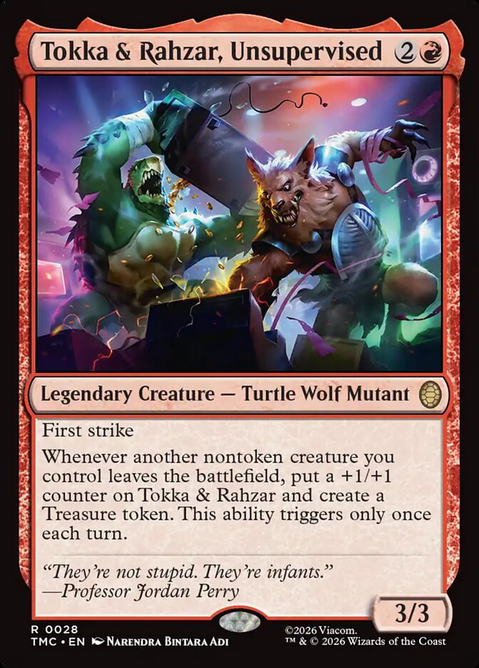 Tokka & Rahzar, Unsupervised, Teenage Mutant Ninja Turtles Eternal · 0028