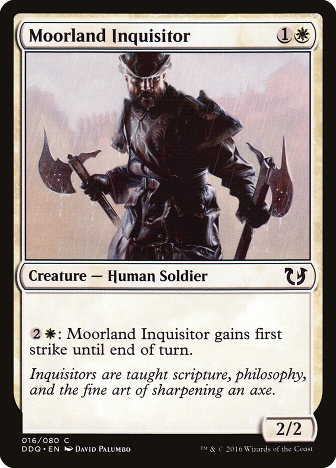 Moorland Inquisitor, Duel Decks: Blessed vs. Cursed · 016/080