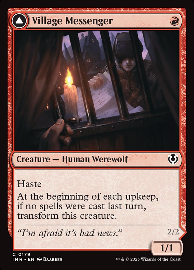 Village Messenger // Moonrise Intruder, Innistrad Remastered · 0179