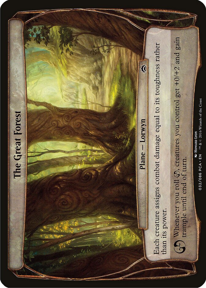The Great Forest, Planechase Anthology Planes · 032/086