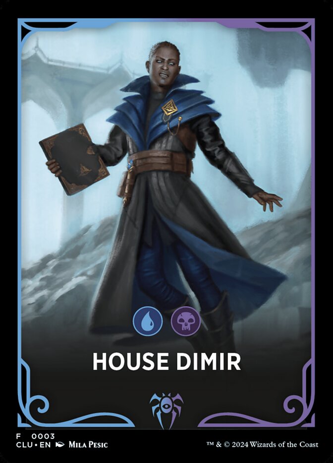 House Dimir, Ravnica: Clue Edition Front Cards · 0003