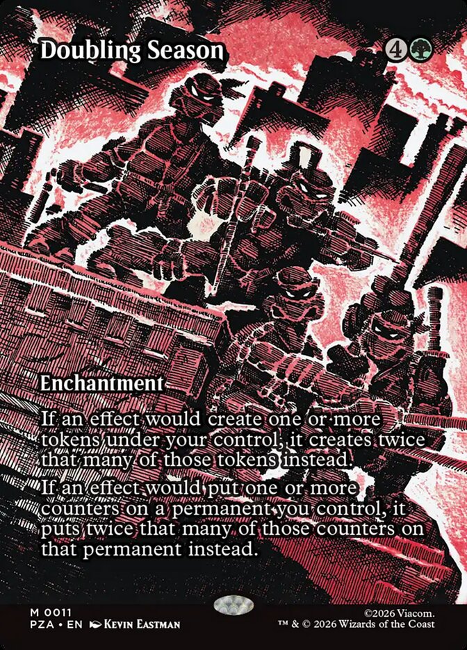 Doubling Season, Teenage Mutant Ninja Turtles Source Material · 0011