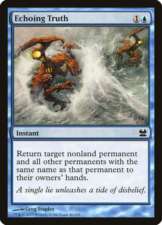 Echoing Truth, Modern Masters · 40/229