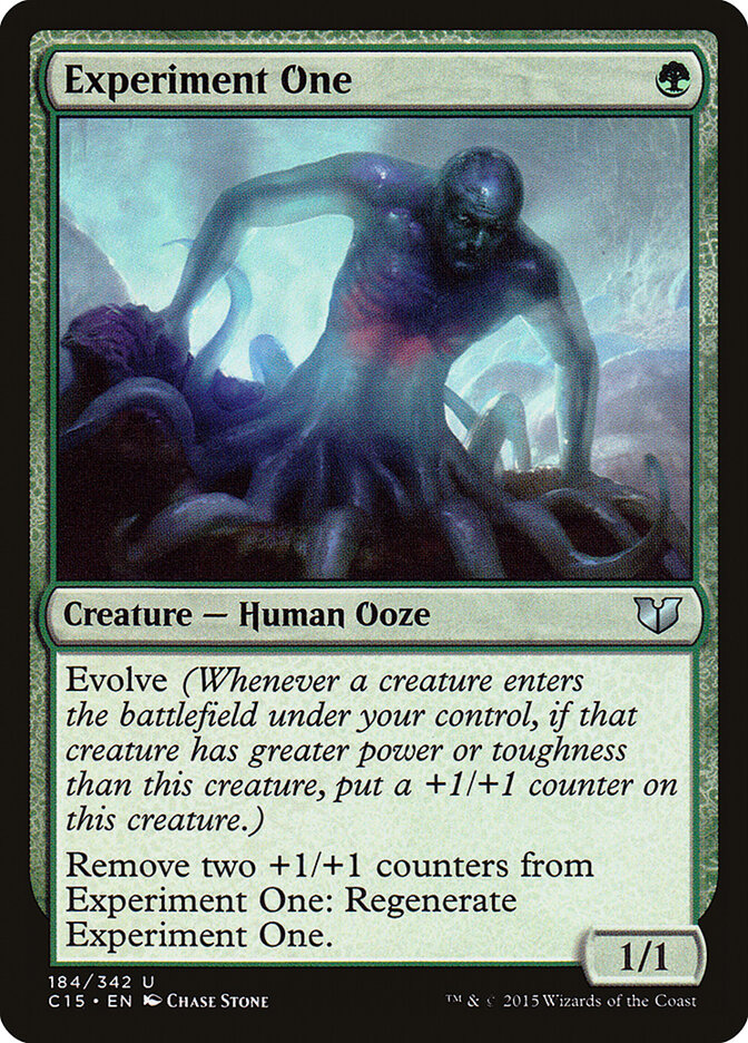 Experiment One, Commander 2015 · 184/342