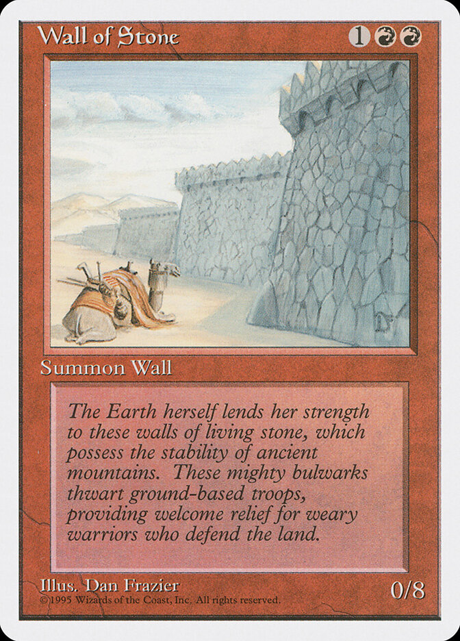 Wall of Stone, Fourth Edition · 231