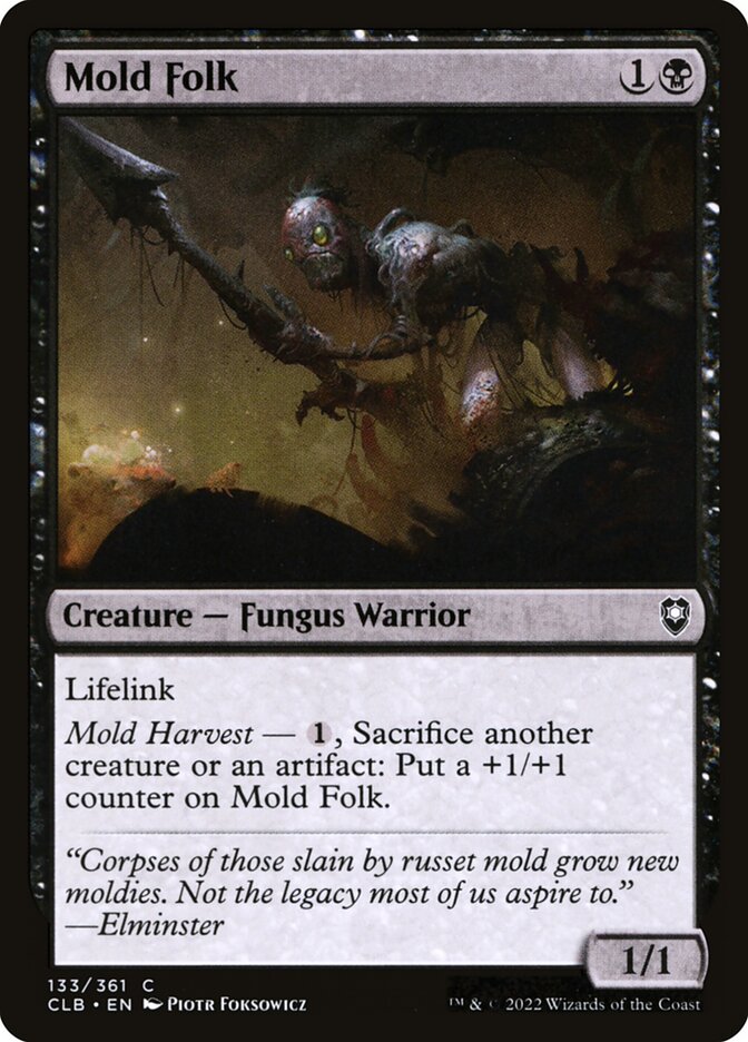 Mold Folk, Commander Legends: Battle for Baldur's Gate · 133/361