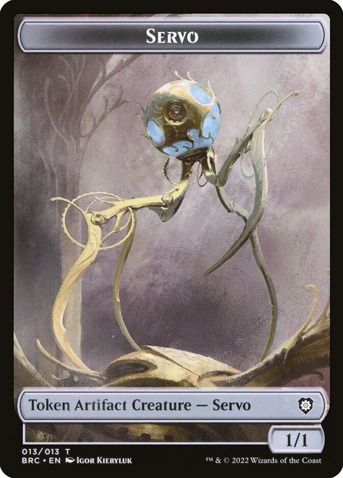 Servo, The Brothers' War Commander Tokens · 013