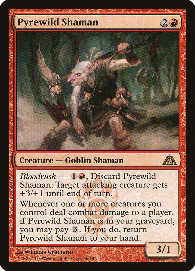 Pyrewild Shaman, Dragon's Maze · 36/156