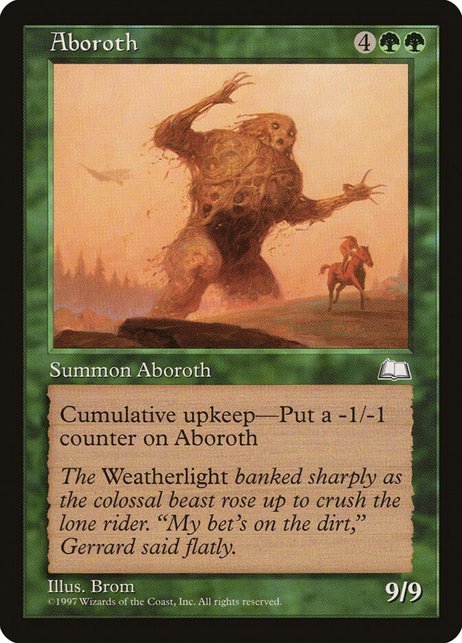 Aboroth, Weatherlight · 117