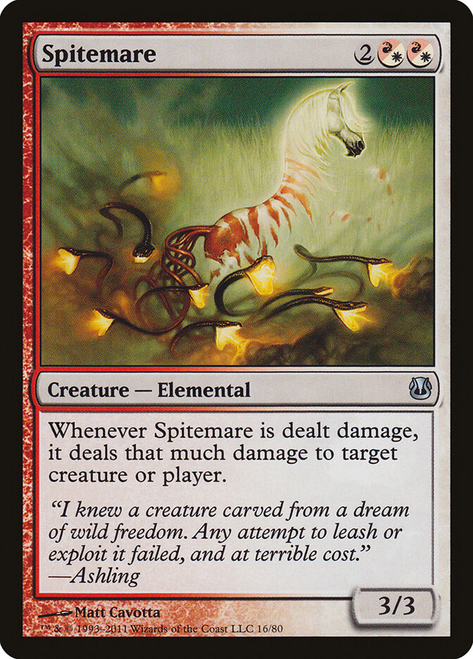 Spitemare, Duel Decks: Ajani vs. Nicol Bolas · 16/80