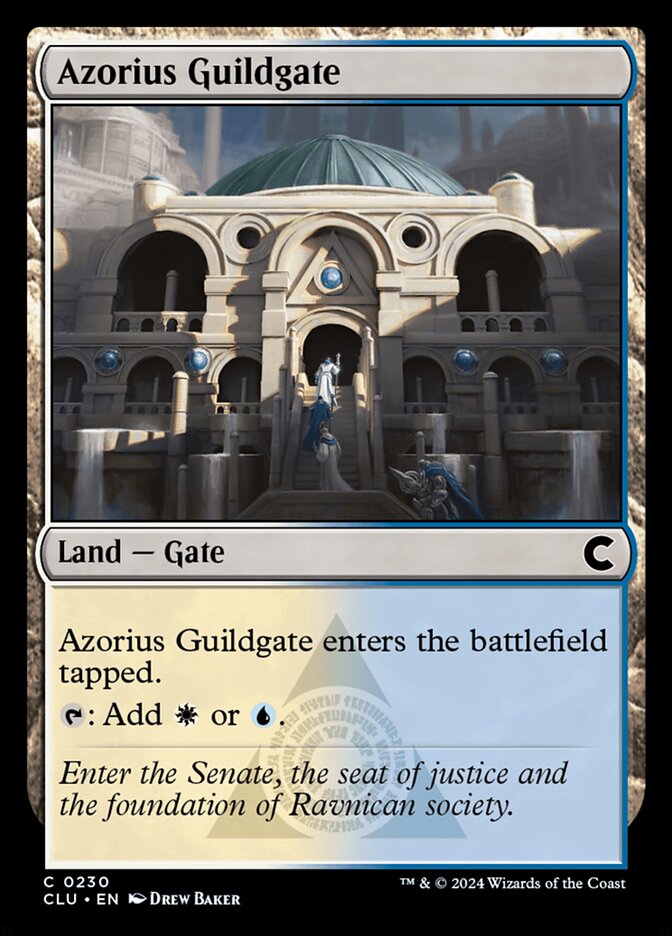 Azorius Guildgate, Ravnica: Clue Edition · 0230