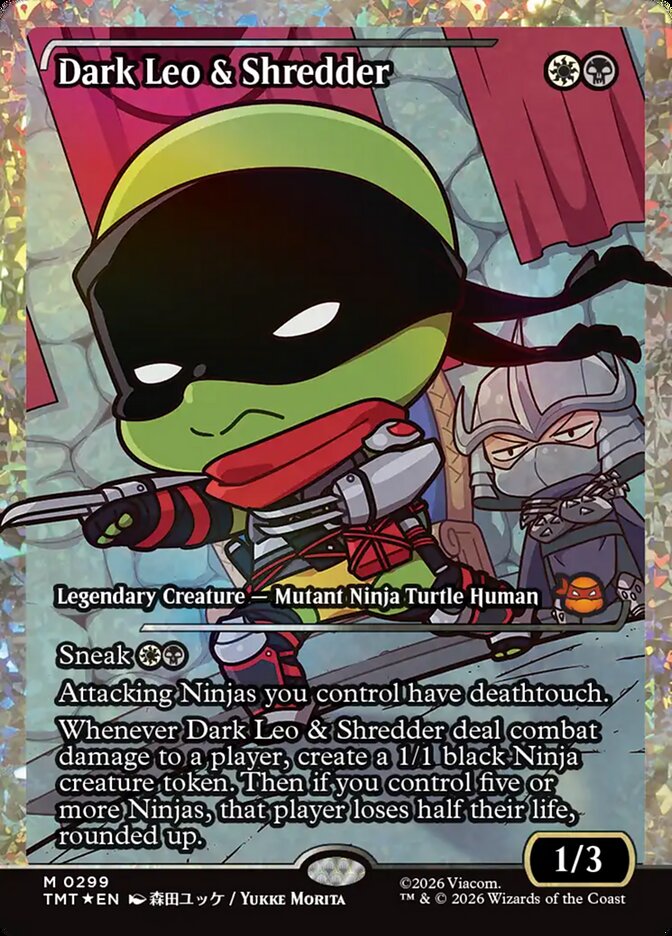 Dark Leo & Shredder, Teenage Mutant Ninja Turtles · 0299