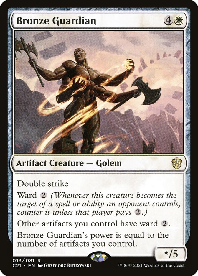 Bronze Guardian, Commander 2021 · 013/081