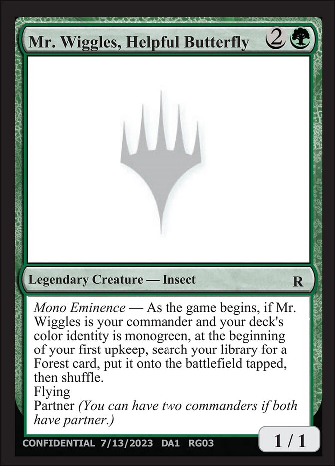 Mr. Wiggles, Helpful Butterfly, Unknown Event · rg03b