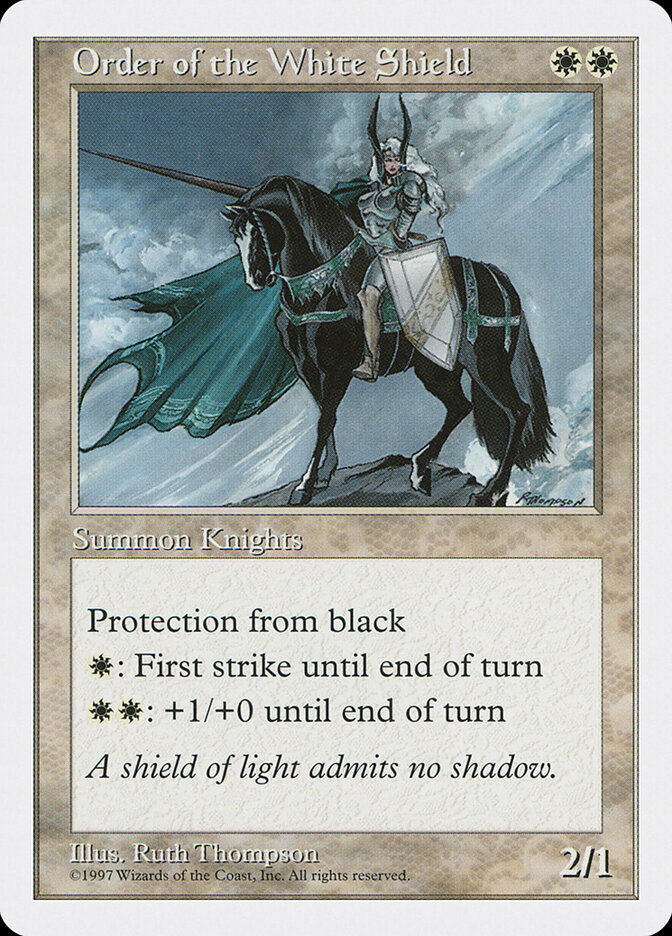 Order of the White Shield, Fifth Edition · 49