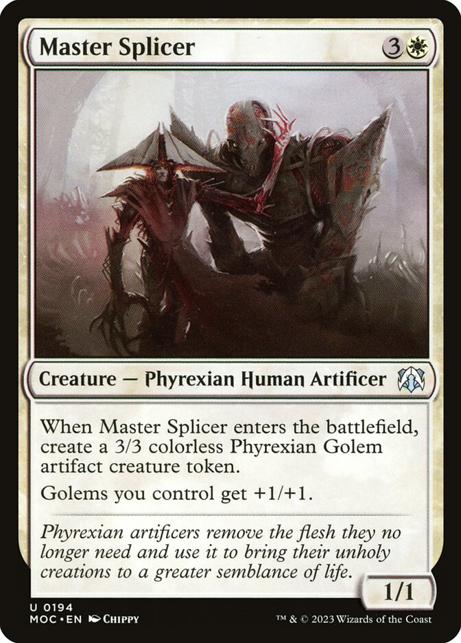 Master Splicer, March of the Machine Commander · 0194