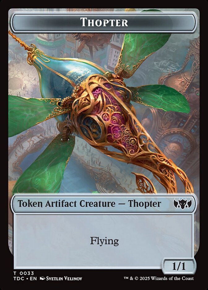 Thopter, Tarkir: Dragonstorm Commander Tokens · 0033