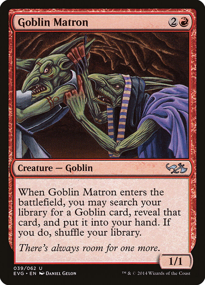 Goblin Matron, Duel Decks Anthology: Elves vs. Goblins · 039/062
