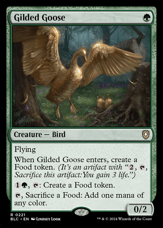 Gilded Goose, Bloomburrow Commander · 0221