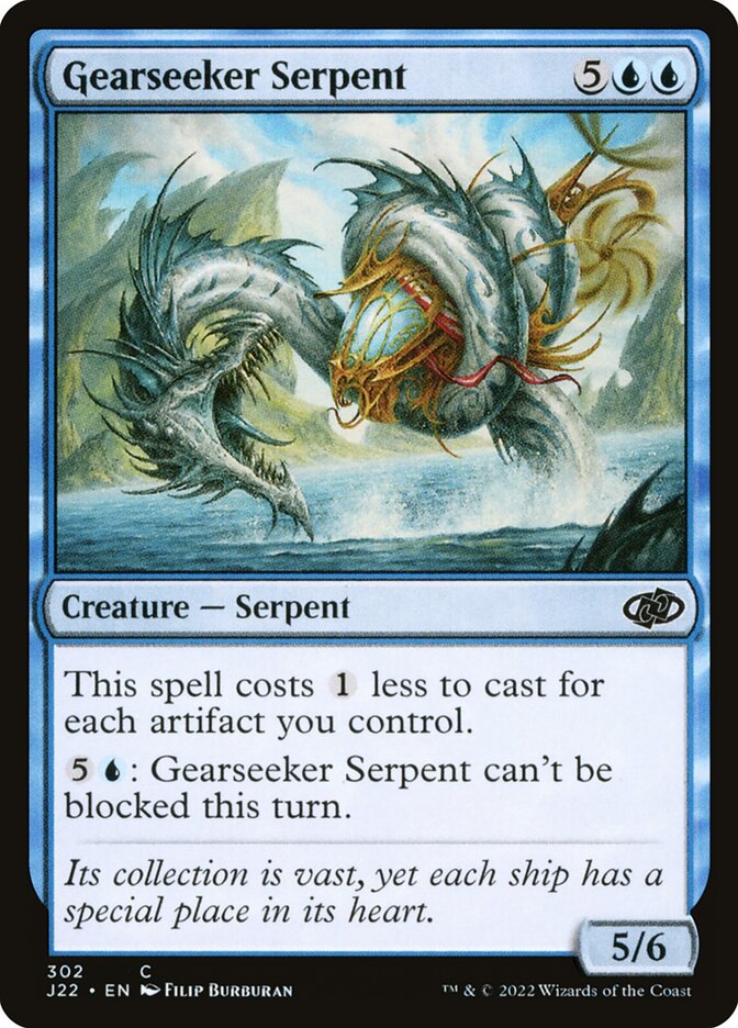 Gearseeker Serpent, Jumpstart 2022 · 302