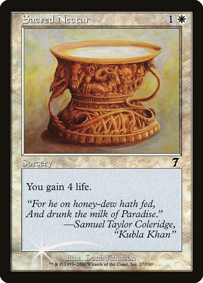 Sacred Nectar, Seventh Edition · 37-star