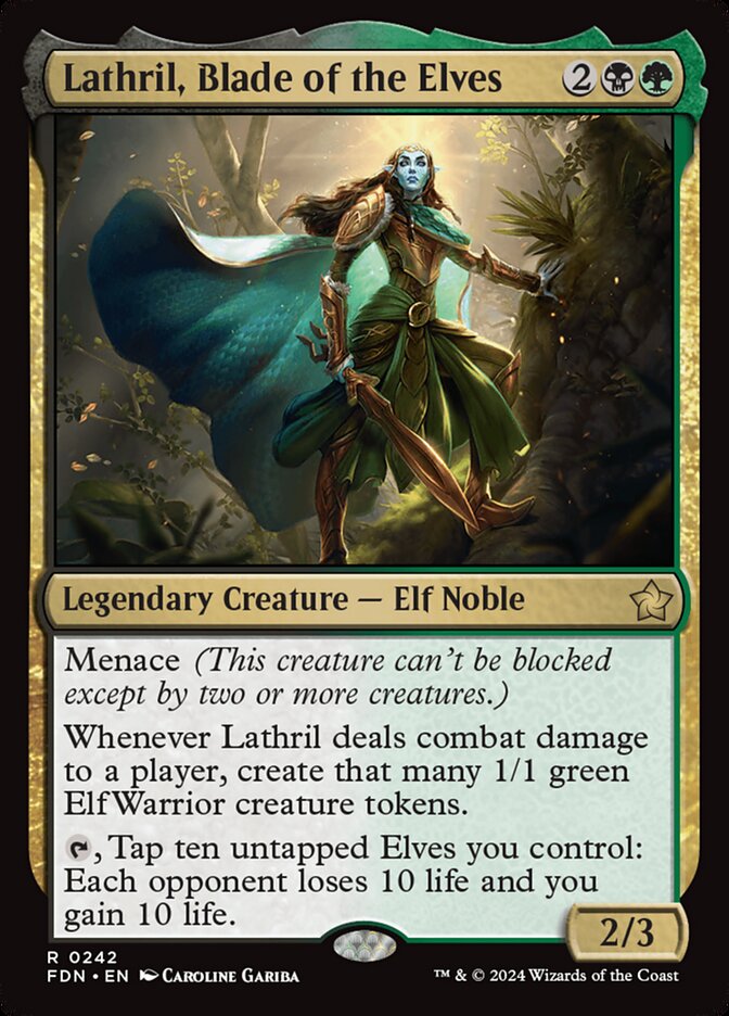 Lathril, Blade of the Elves, Foundations · 0242