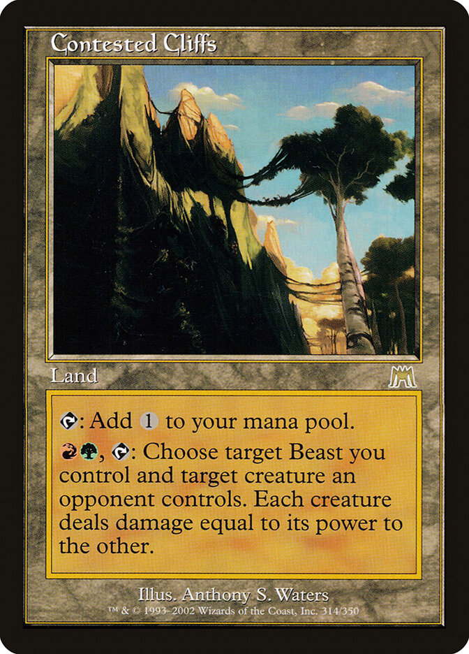 Contested Cliffs, Onslaught · 314/350