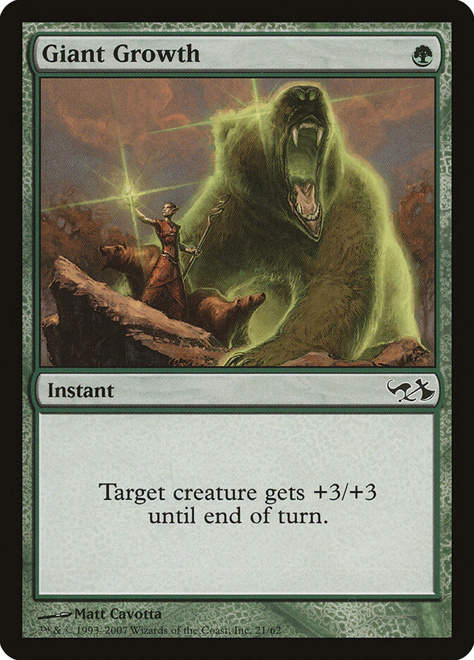 Giant Growth, Duel Decks: Elves vs. Goblins · 21/62