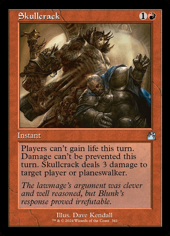 Skullcrack, Ravnica Remastered · 0341
