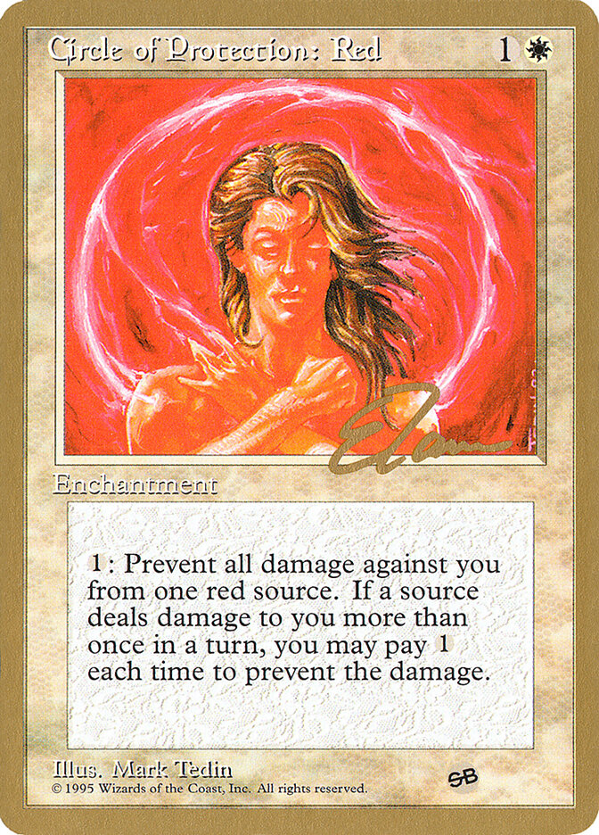 Circle of Protection: Red, Pro Tour Collector Set · et17sb
