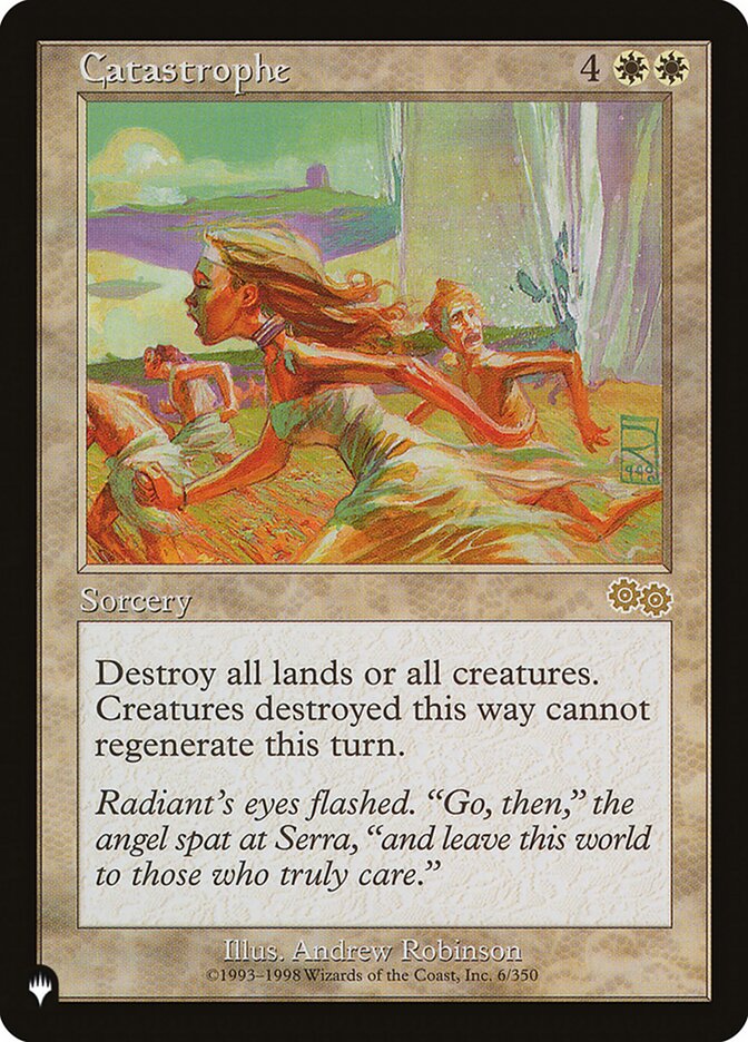Catastrophe, The List · usg-6