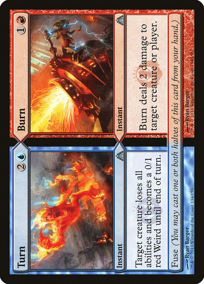 Turn // Burn, Dragon's Maze · 134/156